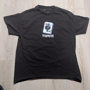 Batman Black Joker Playing Card Tee